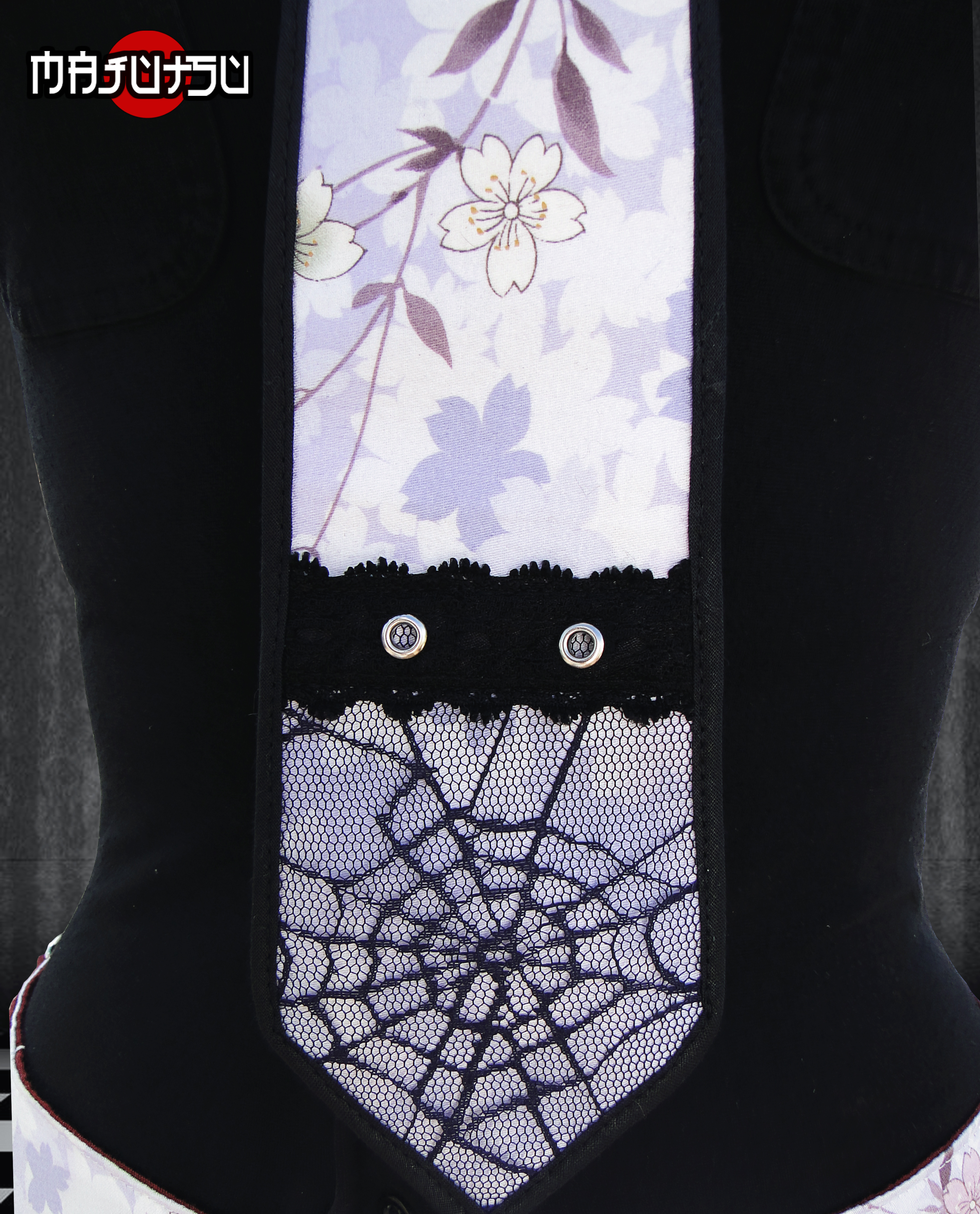 Necktie Japanese Punk Lolita Tie Lilas_Ties & Flies_2.jpg
